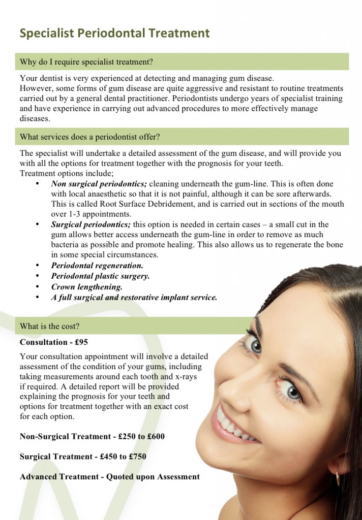 Patient Information Leaflet for Perio p3